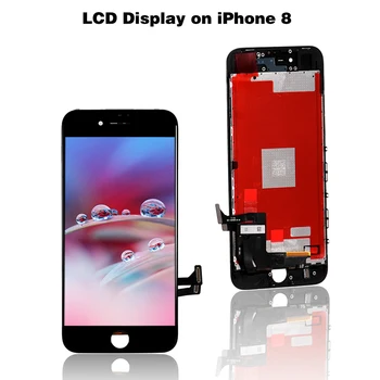 AAA+++LCD Ekraan, iPhone 6 7 8 6S Plus Puutetundlik Ekraan, Asendus iPhone4S 5 5S SE Ei Surnud Pixel+Karastatud Klaas+Tööriistad+TPU