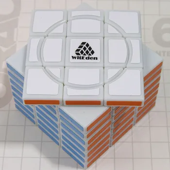 Algne WitEden Super 3x3x8 must Kuup 3x3x7 Super 3x3x7 white Magic Cube Puzzle Erialane Haridus Mänguasjad lastele