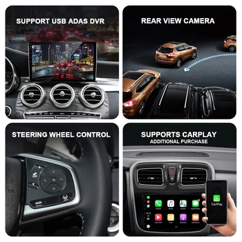 Android 10.0 Auto Multimeedia Mängija, Auto Raadio Peugeot 308 308W 408 2010-2016 GPS, WIFI, Stereo Bluetooth Nr 2 DVD-Tarvikud