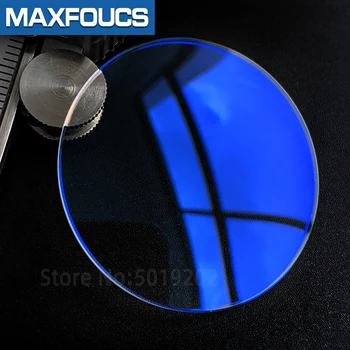 AR Sinine Kaetud Topelt dome 1,2 mm paks läbimõõt 30mm ~ 38.5 mm vaata klaasi asendamine parima kvaliteediga klaasist objektiiv vaadata juhul