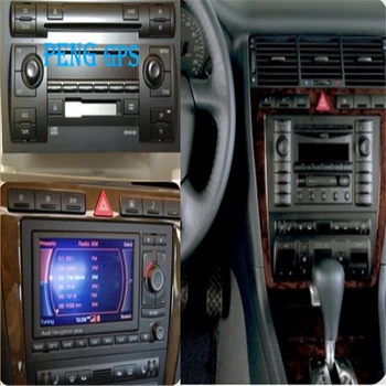Auto Mängija GPS Navigatsiooni Audi A8 S8 1994-2003 2DIN Auto CD-Mängija Headunit Mms Raadio-magnetofon Top Android 8.0