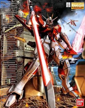 Bandai Gundam 1/100 MG MÕÕK IMPULSS Mobile Suit kokku Koguda Mudel Komplektid Tegevus Arvandmed Plastmassist Mudel Mänguasjad