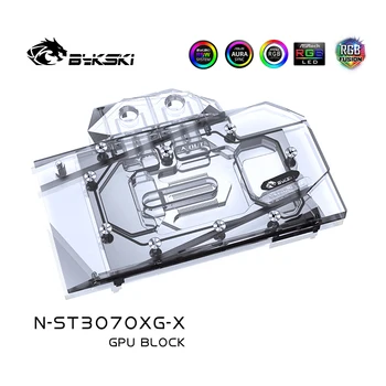 Bykski Watercooler Jaoks ZOTAC Geforce RTX 3070 X-MÄNGUDE OC 8G/Twin Serv ,Tagasi Plaat ,Täielikult Katta Vee Plokk, N-ST3070XG-X