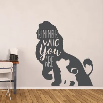 Cartoon Lõvi Muster Loomade Seina Kleebis Baby Poisid, Tüdrukud Ruumi Teenetemärgi Vinüül Art Design Plakat Seinamaaling Home Decor W555