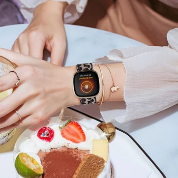 Elastsed Nailonist Aasa Bänd Fitbit Vastupidi 3 Smart Watch Venitada Käevõru bänd Mees Naiste Käepaela eest fitbit mõttes tarvikud