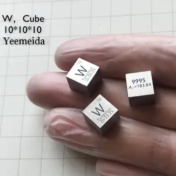 Element Cube 10mm Puhas Tihedus Metalli Kogud Tantaal-Hafniumi-Volfram-Reenium Gadoliiniumi Erbium samaariumi pulber