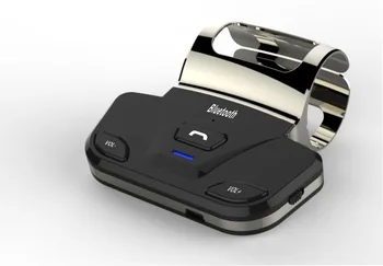 Elistooop Bluetooth autokomplekt Vabakäeseadmega Auto Auto Rooli Traadita Bluetooth Kõneseade autolaadija iPhone xiaomi Uus
