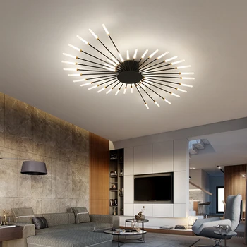 Elutoa lambi 2020. aasta uus Põhjamaade kodu atmosfääri loov fan-kujuline magamistuba lae lamp kombinatsioon