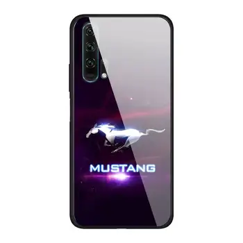 Ford Mustang Telefoni Puhul Huawei Mate 9 10 lite 20Pro&Karastatud Klaasist tagakaas Au 7A 8X 9 10 V10