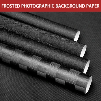 Fotograafia Taust Paber Veekindel 50*50cm Matte Black Crack Starlight Tekstuur, Muster Foto Stuudio Taustaks Rekvisiidid Decor