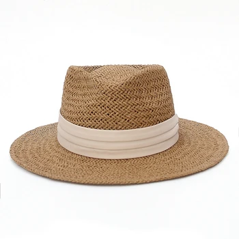 GEMVIE Uus Lai Nokk Paber Õled Müts Summer Beach Panama Päike Müts Naiste/Meeste