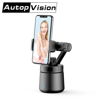 GK01 Bluetooth Selfie Kinni 360 Kraadise Pöörde Al Pärast Stabilizer Head Nägu Objekti Jälgimise Automaatne Käed-vaba Shooting