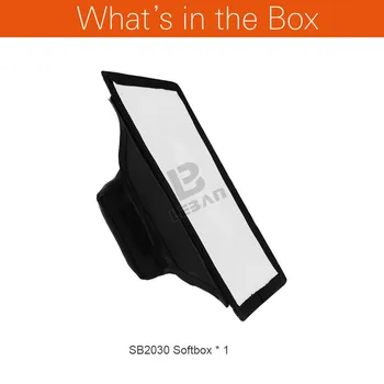 Godox 20cm x 30cm Universaalne Kokkupandav Mini Flash Hajuti Softbox jaoks Godox, Canon, Nikon Välk
