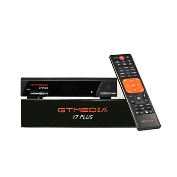 GTMEDIA V7 PLUSS,USBWIFI,DVB-S/S2 + T/T2,digitaalse vastuvõtja,toetada H. 265/HEVC,toetada PowerVu DRE & Bsi võti Dekooder,YouTube,PK V7S