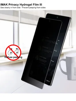 Imak eraelu Puutumatuse Anti Glare Hüdrogeeli Film Samsung Galaxy Note20 Note20 Ultra Ekraan Kaitsja Ultraheli Sõrmejälje tuvastus
