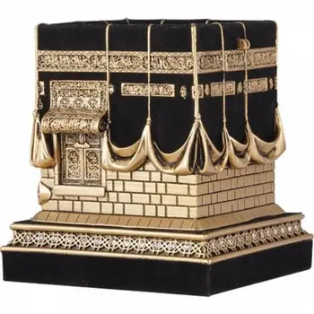 Islami Kodu Tabel Decor 3D Kaaba Replica Islamıc Kingitus Palverännak Hadj Umra Mekas ديكور المنزل كابي eid Ramadaani