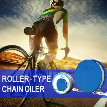 Jalgratta kett tankimine vahend Bicycle Chain Cleaner Skraberi Pesu Vahend määrimine hooldus ABS keti rull-tüüpi kett oiler