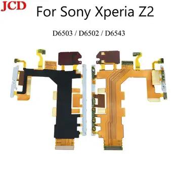 JCD Uus Asendamine Emaplaadi Flex Kaabel Maht Power Nuppu & Mikrofon Flex, Sony Xperia Z2 D6503 D6502 D6543