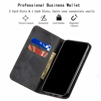 Kauboi Magnet Nahast Flip Case For Redmi Tähele, 8T 9T 9S Pro Max K20 K30 Ultra 8A 9 9A 9C 10X Rahakott Kaardi pesa Stand Bag Kate