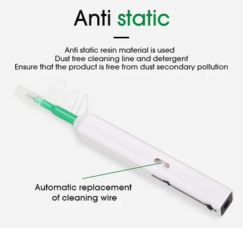 KS/FC/ST Ühe Kliki Cleaner vahend 2,5 mm Universaalne Liides fiiberoptiliste Pen Cleaner