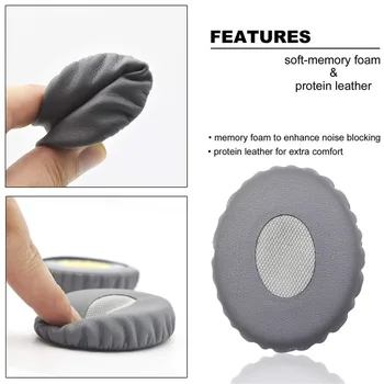 Kvaliteetne Asendamine Kõrva tampoonid, Bose OE2 OE2i Kõrvaklapid Kõrvapadjakesed Pehme Nahk Mälu Vaht Earmuff on Lisatud Mugavuse Ew#