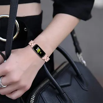 Kvaliteetne Metal Asendamine Watch Band Roostevabast Terasest Kella Rihm Samsung Galaxy Fit SM-R370 Nutikas Käevõru