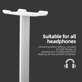 Kõrvaklappide Seista, Kodus Peakomplekti Ekraanil Omanik Alumiinium Anti-slip Konsool Sobib Kõigile Kõrvaklapid