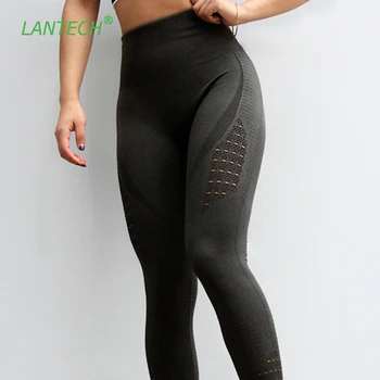 LANTECH Naiste Jooga Püksid Sport Töötab Spordirõivad Veniv Fitness Säärised Õmblusteta Kõtu Kontrolli Jõusaal Compression Püksid Püksid