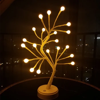 LED ChristmasTree Branch Light Touch lüliti laualamp Kodu, Lapsed, Magamistuba Decor Haldjas Tuled Valgusti Puhkus decoracion