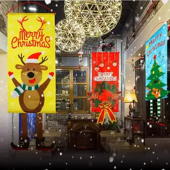 Loominguline Jõulud Atmosfääri Rippuvad Leidke 2020 Häid Jõule Kodus Dekoratiivsed Ukse Banner