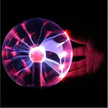 Loovust Saavad Näidata elektrivool Sfääriline LED Night Light Kaasaskantav 4 AAA Patarei Võimsus Palli, Kera Uudsuse Võlu Valgusti
