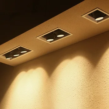 LukLoy LED Tõmbamisega 1 pea Multi-head Lihtsad Tõmbamisega Varjatud Ava Katuseakna elutuba Lakke Koridori Tähelepanu keskpunktis