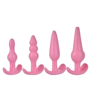 M-009 TPE 4pieces set anal plug sugu mänguasjad täiskasvanud uudsuse sugu mänguasjad prostata massaaž