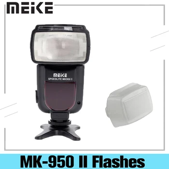 Meike MK-950 Mark II i-TTL TTL MK-950N II välklamp Välklambi Speedlite Canon Nikon D7100 D3200 D810 D80 Nagu Yongnuo YN-565E