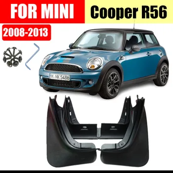 Mini Cooper R56 2008-2013 coopers Muda Klapid Porilauad Splash Valvurid Mudflaps Auto tarvikud, Vendrid Ees Taga 4 Tk/Komplekt