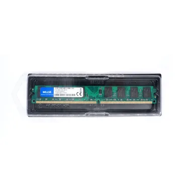 MLLSE Uus Suletud DIMM DDR2 800Mhz 4GB(2GBX2Pieces) PC2-6400 mälu Lauaarvuti RAM,hea kvaliteet!