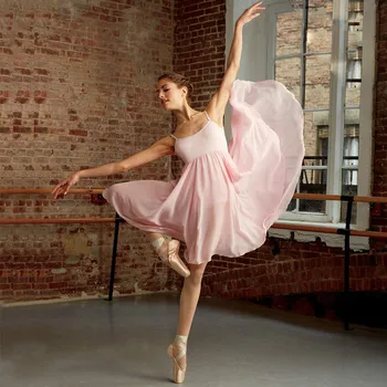 Naiste Lüüriline Kleit Sifonki Ballett Kleidid Tüdrukute Ballet Tutu Kaasaegse Kostüümid Täiskasvanud Leotard Ballerina Tantsu Riided