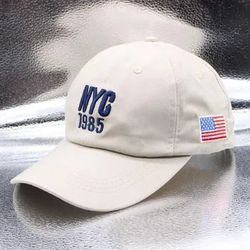 New style, New York, 1985 Müts-Ameerika Suured Uued Mütsid Naiste Mütsid Brändi USA lipu UU Baseball Cap Meeste Väljas Sport Snapback