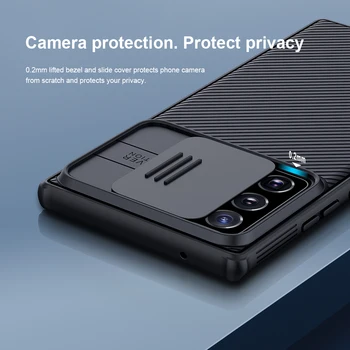 NILLKIN Samsung Galaxy Märkus 20 S20 Ultra S20 Pluss Telefoni Juhul,Kaamera Kaitse Klapp Kaitseb Kate Objektiivi Kaitse Puhul