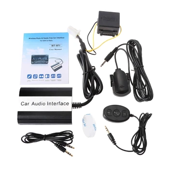OOTDTY Auto Bluetooth Komplektid MP3 AUX-Adapter-Interface Toyota, Lexus Scion 2003-2011 12pin