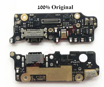 Originaal Laadimine USB Dock Port Flex kaabel Xiaomi 6X mi6x m6x Laadija pistik juhatuse Mikrofoniga varuosad