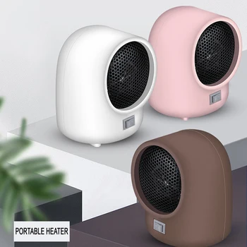 Portable Electric Heater Fan Kodumajapidamise Siseruumide Soojendamise Kodu Soojendid Mini Desktop Õhu Kütmine Talvel Soojendus Ventilaator kaasaskantav soojendus