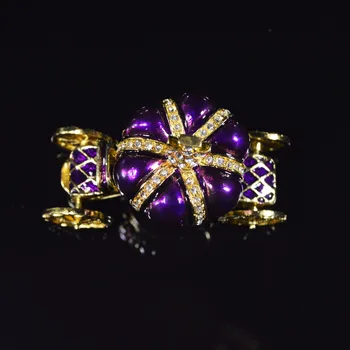 QIFU Elegantne Vintage Royal Purple Crown Vedu Home Decor Pulmad Kingitused