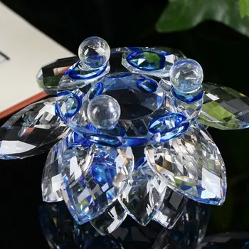 Quartz Crystal Lootose Lille, Käsitöö Klaasist Kirjapress Fengshui Kaunistused Kujukeste Kodu Pulmapidu Decor Kingitused Suveniiride #T1P