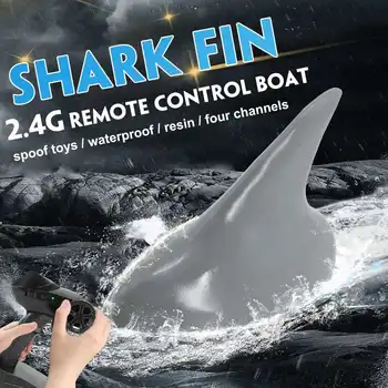 RC Paat 2.4 G puldiga Elektriline Shark Fin Paat Mänguasjad 15km/h Kiirus Simulatsiooni Hai Tüssata Mänguasi Kingitus Lastele Laste