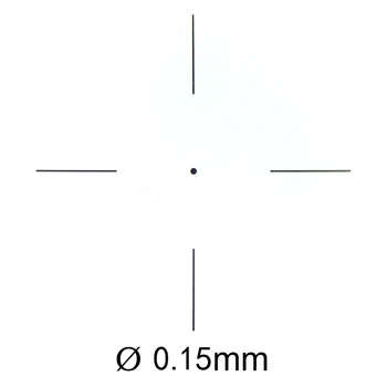 Risti Dot DIV 0.01 mm Mikromeeter Kalibreerimine Slaid Joonlaud 4 Mõõtmise Kaalud Stereo Bioloogilise Mikroskoobi