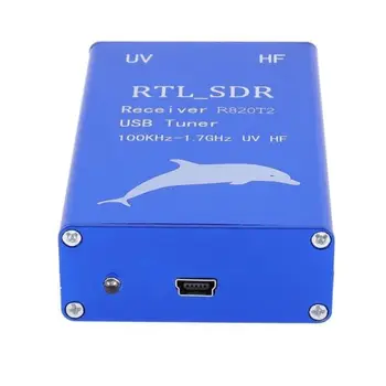 RTL2832U+R820T2 100KHz-1.7 GHz UHF-VHF HF RTL.SDR USB-Tuuner Vastuvõtja AM FM-Raadio