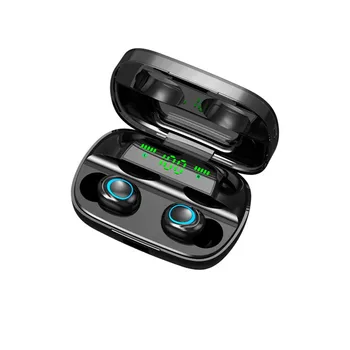 S11-TWS 5.0 Bluetooth Peakomplektiga Juhtmeta Kõrvaklapid Mini-Kõrva Earbuds Stereo-Kõrvaklapid Koos Mikrofoni ja Smart LED