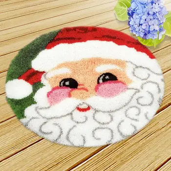 Santa Claus Riivi Konks Vaipa komplektid Foamiran Jaoks Näputöö Vaip Tikandid Set DIY Cartoon Christmas Tree Vaip Tikandid Decro