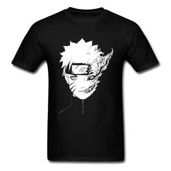 Sasuke Uchiha T-särk Naruto Tshirt Jaapani Anime T-Särk 2019 Trükitud Meeste Tee Särgid Puuvill Streetwear Ninja Kuu Ramen Tops